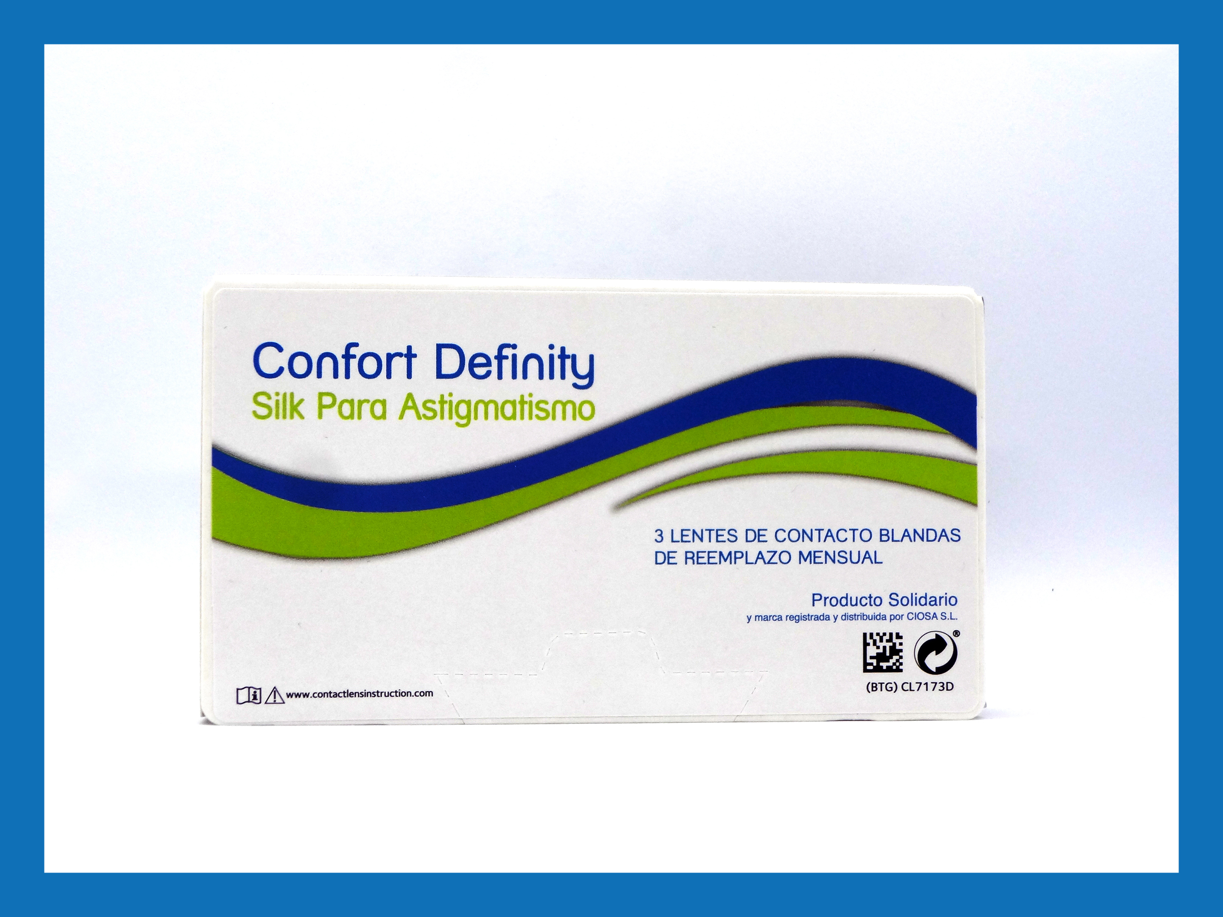 Confort discount definity lentillas